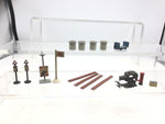 Job Lot of Assorted OO Gauge Cast Metal Accessories