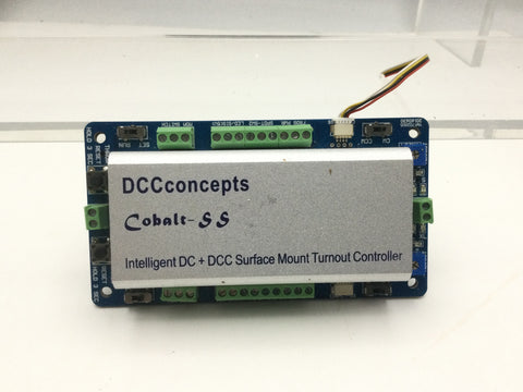 DCC Concepts DCP-CBSS Intelligent DC/DCC Surface Mount Turnout Controller