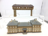Job Lot of Assorted German N Gauge Kit Built Buildings (L1)