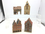 Job Lot of Assorted German N Gauge Kit Built Buildings (L3)