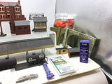 Job Lot of OO Gauge Kit Built Buildings and Accessories (L7)