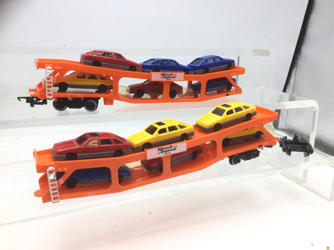 Hornby R018 OO Gauge Artic Car Carrier Wagon Silcock Express