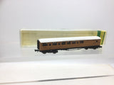 Minitrix 13014 N Gauge LNER Gresley Brake Coach 4237