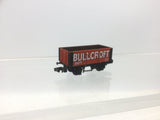 Graham Farish 2113 N Gauge 6 Plank Wagon Bullcroft (Unboxed)