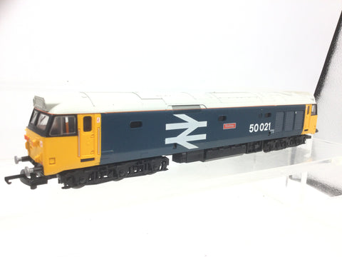 Lima 205279 OO Gauge BR Large Logo Class 50 No 50021 Rodney