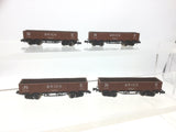 Graham Farish 3212 N Gauge NE Bogie Sulphate Wagon 163542 x4