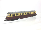 Graham Farish 8176 N Gauge BR Choc/Cream Diesel Railcar W27W