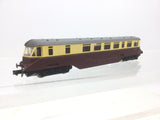 Graham Farish 8176 N Gauge BR Choc/Cream Diesel Railcar W27W