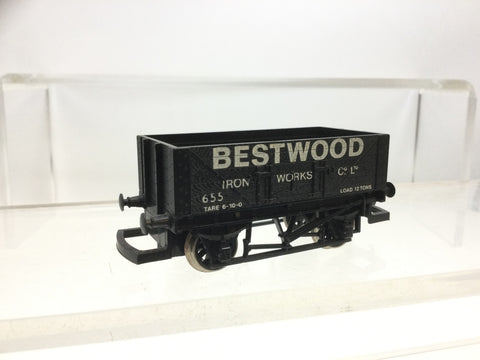 Hornby R096 OO Gauge 5 Plank Wagon Bestwood