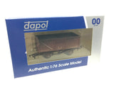 Dapol 4F-030-032 OO Gauge 16t Steel Mineral Wagon BR Bauxite M620525 Weathered
