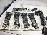 Job Lot of Hornby OO Gauge Steel Track and Points