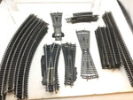 Job Lot of Hornby OO Gauge Steel Track and Points