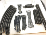 Job Lot of Hornby OO Gauge Steel Track and Points