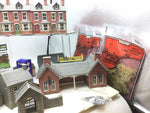 Job Lot of OO Gauge Kit Built Buildings and Accessories (L10)