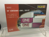 Faller 182052 HO Gauge 20' Container Kit Set (5) ONE IV