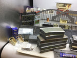 Job Lot of OO Gauge Kit Built Buildings and Accessories (L12)