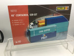 Faller 182151 HO Gauge 40' Container Kit Set (5) IV