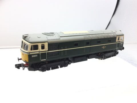 Graham Farish 371-128 N Gauge BR Green Class 33 No D6577
