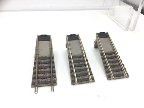 Fleischmann HO Gauge Turntable Tracks x3