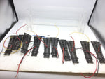 Job Lot of Peco OO Gauge Nickel Silver Code 100 Electrofrog Points (NO SPRINGS)