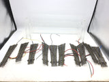 Job Lot of Peco OO Gauge Nickel Silver Code 100 Electrofrog Points (NO SPRINGS)