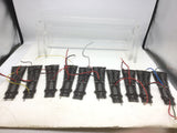 Job Lot of Peco OO Gauge Nickel Silver Code 100 Electrofrog Points (NO SPRINGS)