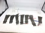 Job Lot of Peco OO Gauge Nickel Silver Code 100 Electrofrog Points (NO SPRINGS)
