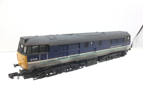 Graham Farish 371-101 N Gauge Regional Railways Class 31 No 31410 (Weathered)
