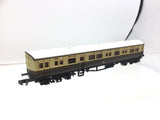 Dapol NC-009 N Gauge GWR Chocolate/Cream Autocoach 187