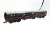 Graham Farish 374-012A N Gauge BR Maroon Mk1 SO Second Open Coach W3984