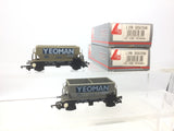 Lima 305635 OO Gauge PGA Foster Yeoman Hopper Wagon x2