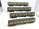 Lima OO Gauge BR Chocolate/Cream Mk1 Coaches x4