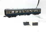 Graham Farish 374-013B N Gauge BR Blue/Grey Mk1 SO Second Open Coach S3840