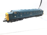 Graham Farish 371-278 N Gauge BR Blue Class 55 Deltic 55008 Green Howards (NEEDS ATTN)