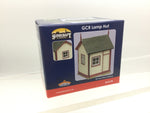 Bachmann 44-0178M OO Gauge Scenecraft GCR Lamp Hut Maroon and Cream