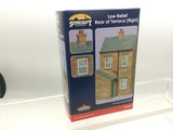 Bachmann 44-0217G OO Gauge Scenecraft Low Relief Rear of Terrace, Left Hand Door Green