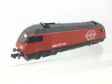 Fleischmann 731300 N Gauge SBB Re460 Electric Locomotive (NEEDS ATTN)