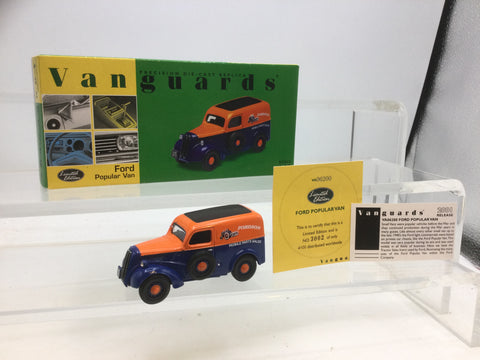 Vanguards VA06200 1/43 Scale Ford Popular Van Fordsons Mobile Part Sales