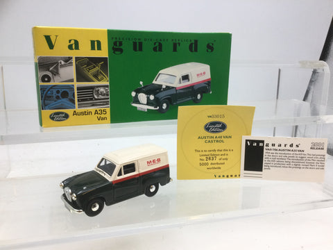 Vanguards VA01706 1/43 Scale Austin A35 Van Midlands Electricity Board