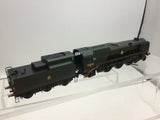 Hornby R2267 OO Gauge BR Green Merchant Navy Class 35025 Brocklebank Line (NEEDS ATTN)