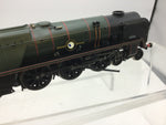 Hornby R2267 OO Gauge BR Green Merchant Navy Class 35025 Brocklebank Line (NEEDS ATTN)