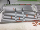 Subbuteo 61217 Grey Grey Terrace with Figures