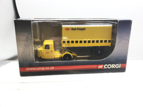 Corgi DG148023 1:76/OO Gauge Scammell Scarab Sheeted Flat Rail Freight