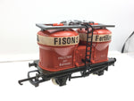 Wrenn W4658 OO Gauge BR Prestwin Twin Silo Wagon Fisons
