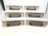 Intermountain 6401001 N Gauge Set of 6 Burlington Northern Coalporter Cars