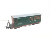 Bachmann 394-080 OO-9 Gauge Ffestiniog Railway Brake Third No. 10 FR Green with Red Ends