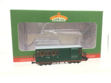 Bachmann 394-080 OO-9 Gauge Ffestiniog Railway Brake Third No. 10 FR Green with Red Ends