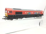 Hornby R30074 OO Gauge DB Class 66 No 66113 Delivering For Our Key Workers