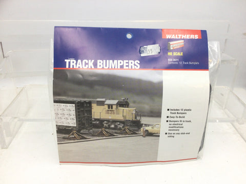 Walthers 933-3511 HO Gauge Track Bumpers (12) Kit