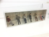 Preiser 10508 HO/OO Gauge Boules Players (6) Exclusive Figures Set